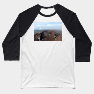 Nouvelle Zélande - volcan Tongariro Baseball T-Shirt